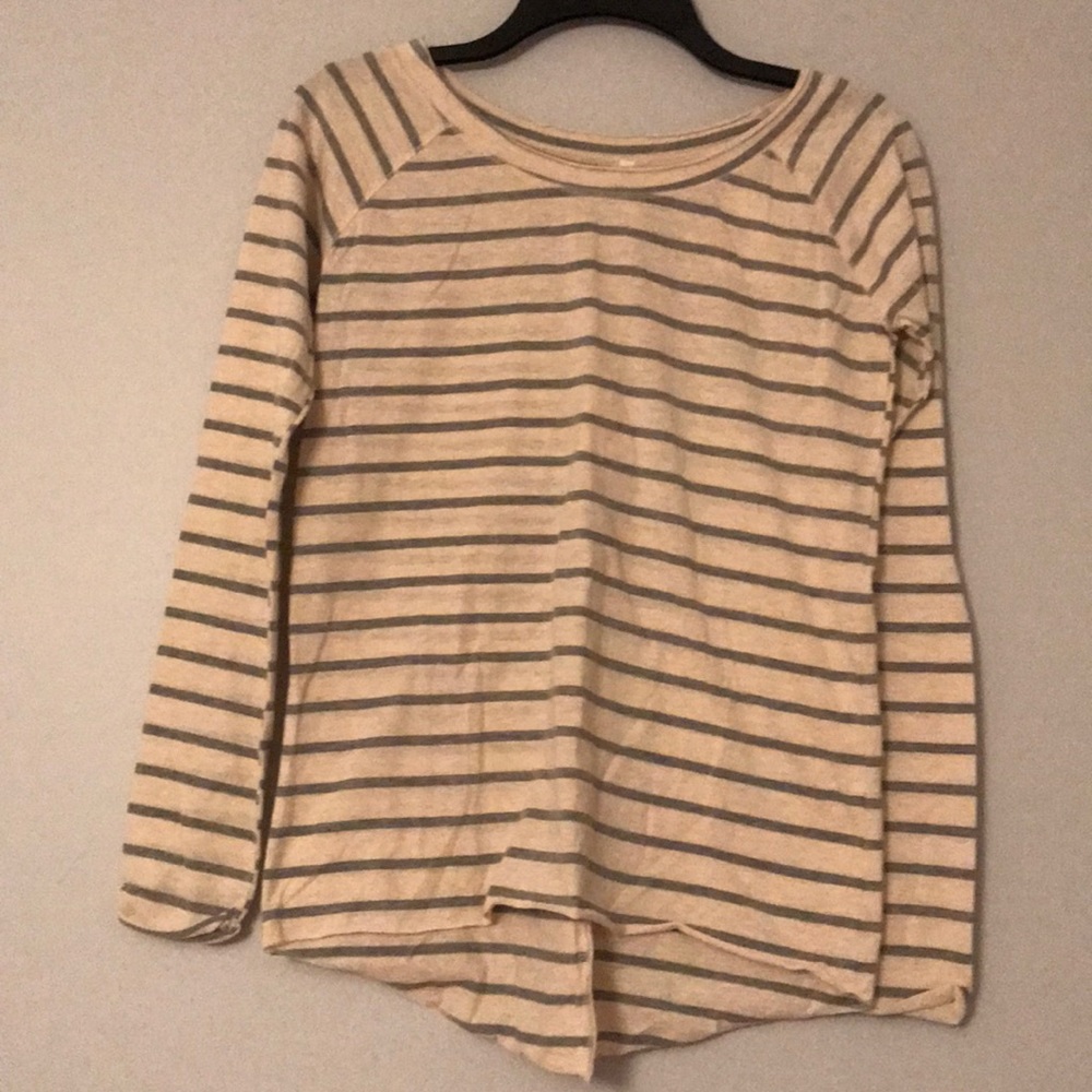 Long sleeve striped *never worn* shirt